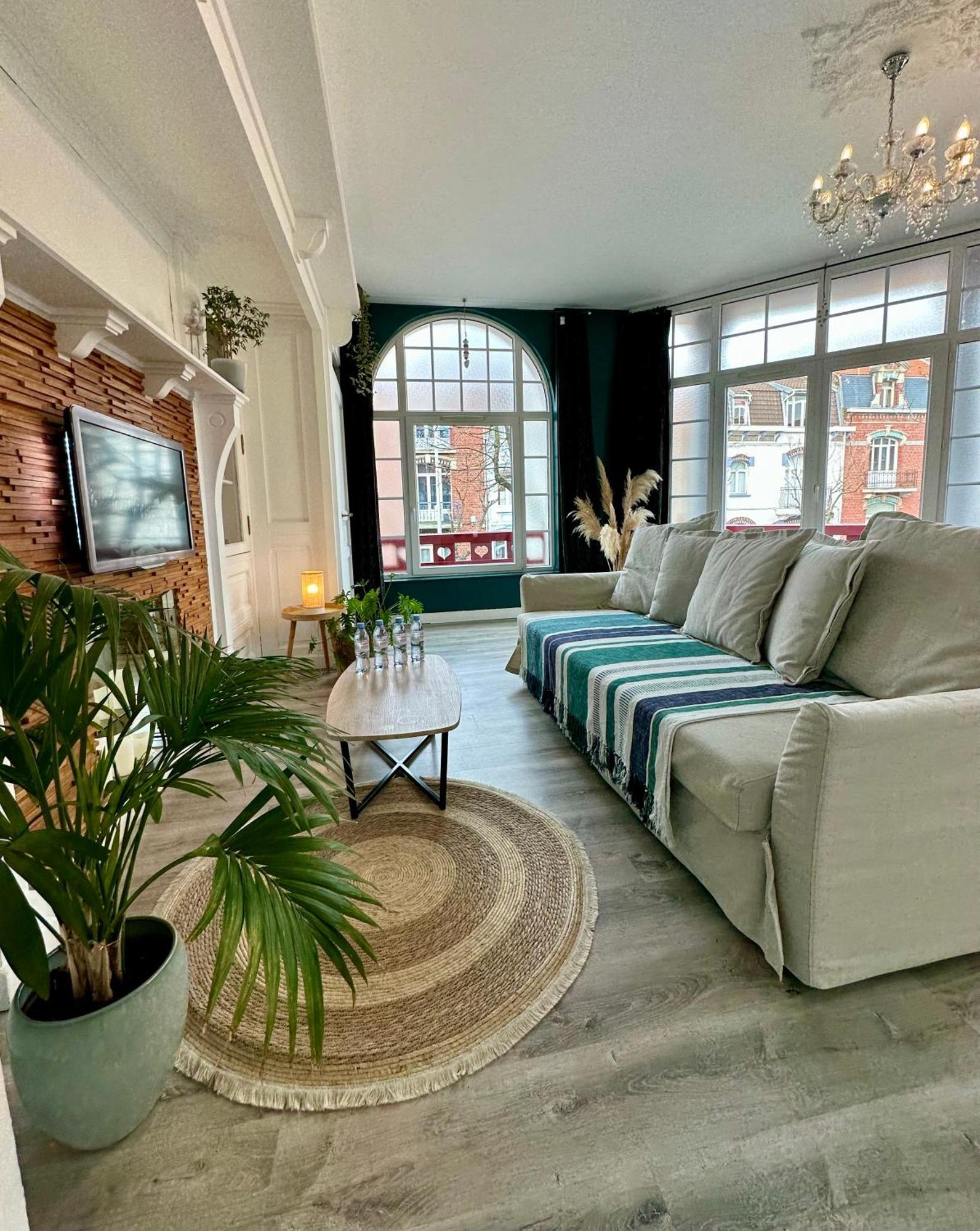 Appartement De Charme Avec Balcon - Villa Les Iris 됭케르크 외부 사진